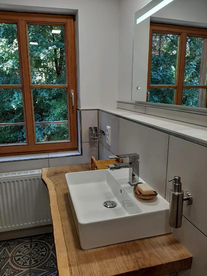 Ferienwohnung Kunst Und Kulturschuppen Hasenmuehle Kammerstein Dış mekan fotoğraf